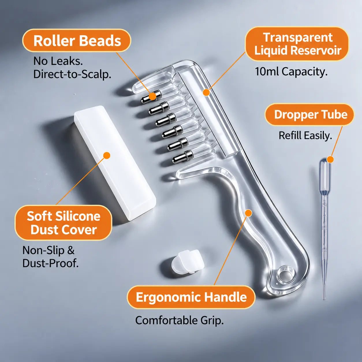 Tressmio scalp applicator comb — detail image 2