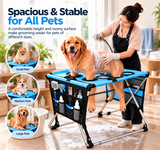 Tressmio Foldable Pet Grooming Table